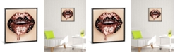 iCanvas Rose Gold Melting Carat by Vlada Haggerty Gallery-Wrapped Canvas Print - 18" x 18" x 0.75"